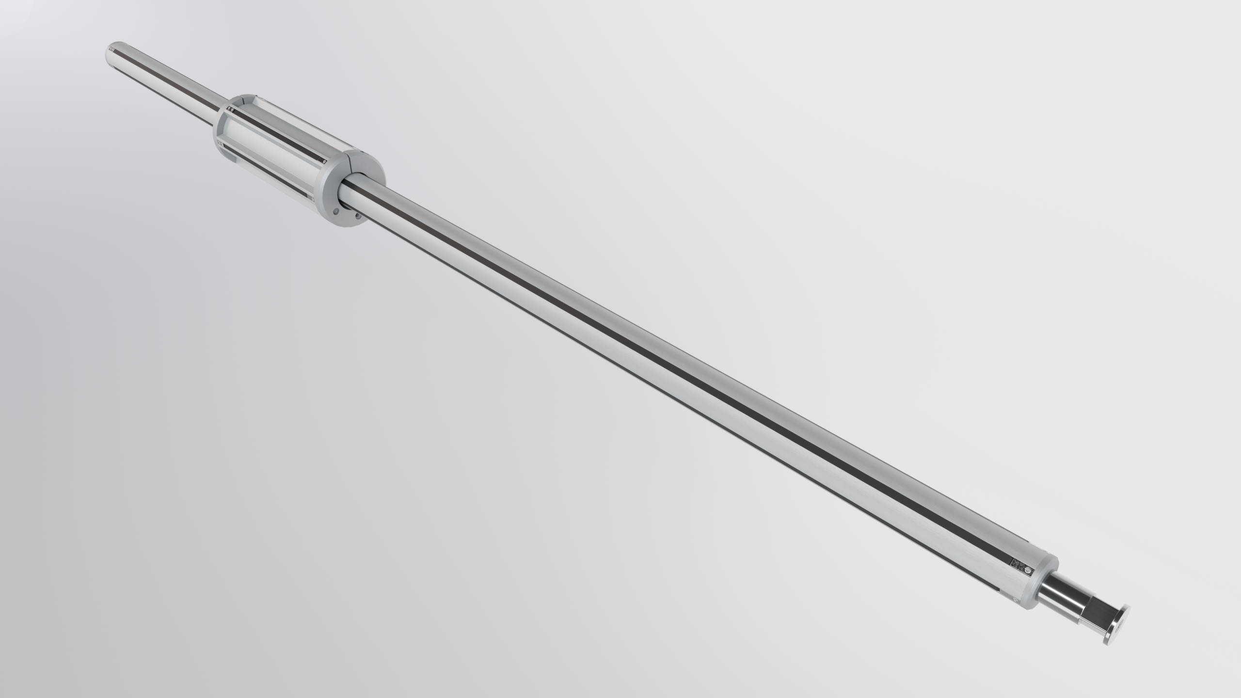 Adaptador de Ø69 a Ø150 para eje expansible neumático de EJEMATIC S.L.